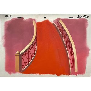 X-Men: The Animated Series - Hand Painted BG - S5E1 The Phalanx Covenant Part 1